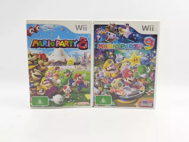 New Super Mario Bros. Wii , Mario Kart & Mario Party 9 set Nintendo Wii  Japanese