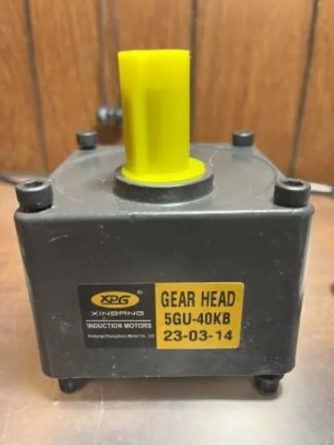 Gearbox Reducer, Gear Head 5GU-40KB, motor speed reduction ration 1:40