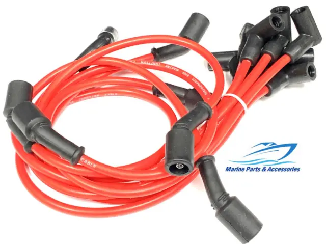 4.3 V6 Ignition Wire Set Flat Cap 3888327 for VOLVO PENTA gxi oxi 220