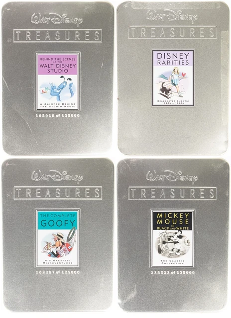 WALT DISNEY TREASURES DVD Lot Mickey Mouse The Complete Goofy Studio ...