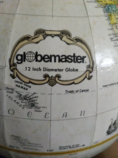 Globemasters 12" Globe Vintage 60s