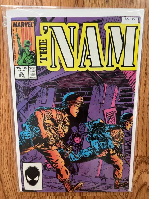 The 'Nam 10 Marvel Comics 9.0 E27-145