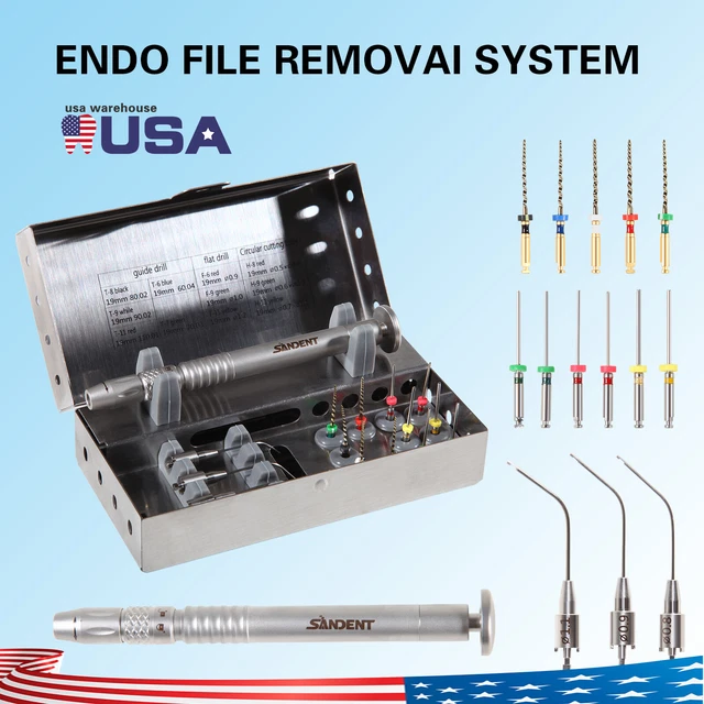 8 File Extractor DENTAL ROOT CANAL File Extractor Endo Broken Files Removal System ...