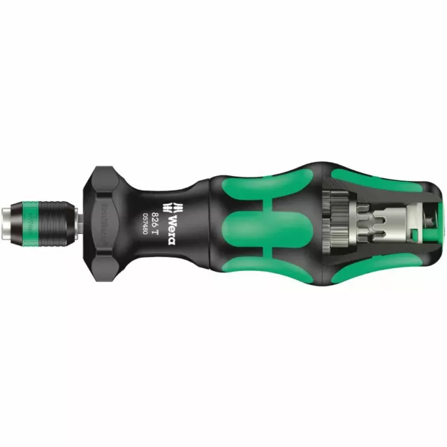 Wera 826 T Kraftform Turbo Bits-Handhalter Avec Rapidaptor