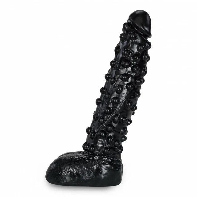 Gode XXL Black Twister - 24 Cm X 9 Cm - Sextoy SM - Marque Hardtoys - Neuf