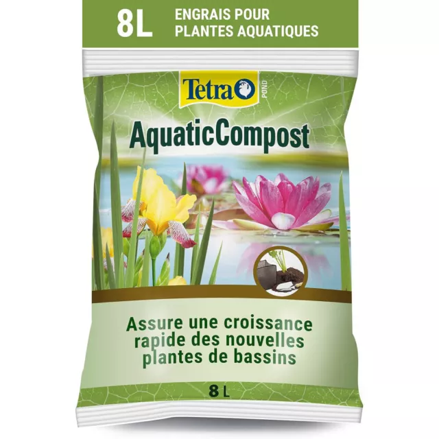 Aquatic Compost 8 litres -6.86 kg Tetra pour plantes de bassin