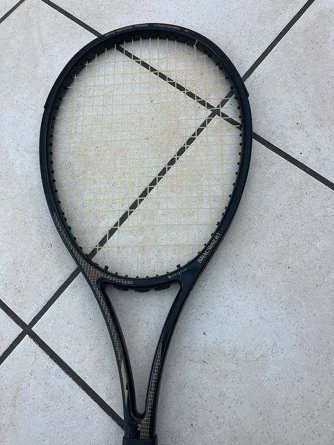 SNAUWAERT FIBRE COMPOSITE MID ROD LAVER TENNIS RACQUET (4 3/8) LONG STORAGE