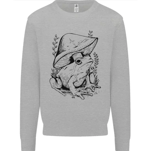 Wildlife Ecology a Frog and a Toadstool Mens Sweatshirt Jumper