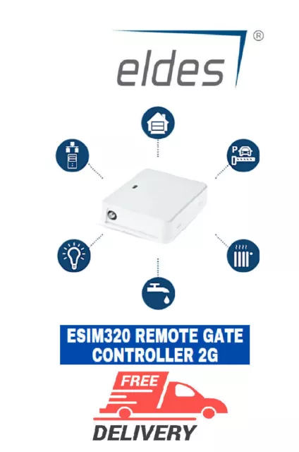 NUEVO controlador de puerta remoto original ELDES ESIM320 2G hecho en la UE