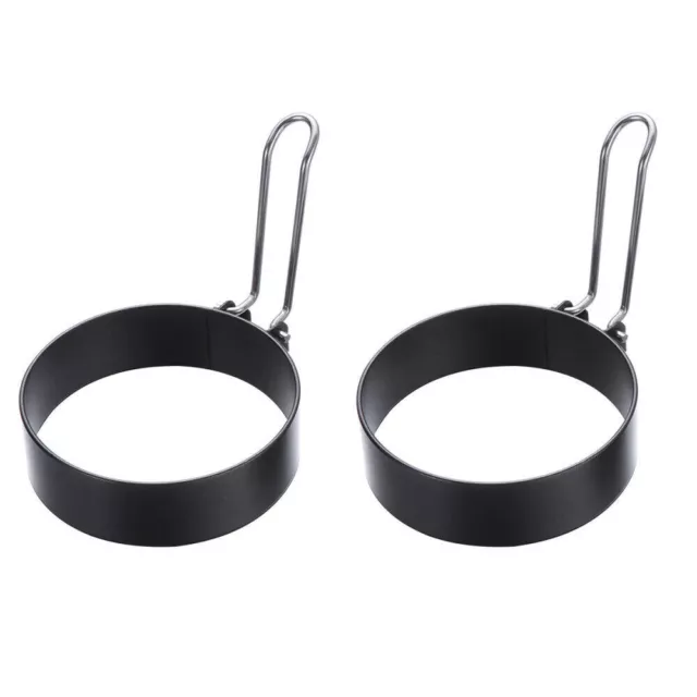 2Pcs Eierring einkreisen Ei Ringe für Bratpfanne