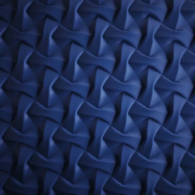 Wall Stone Panels Plastic Mould *TWIST* 3D Decorative Form for Plaster, Gypsum