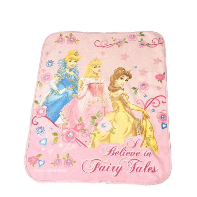 DISNEY PRINCESS BELLE Cinderella Snow White Toddler Bed Quilt Blanket
