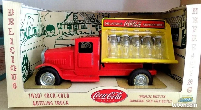 Camion  COCA COLA avec bouteilles en verre Gearbox neuf