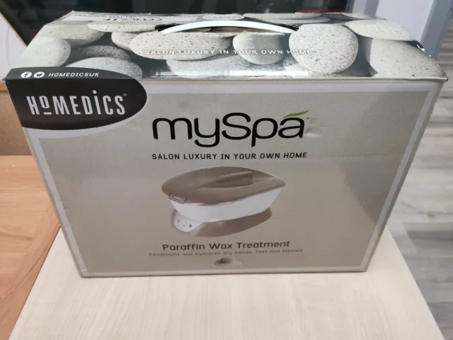 Homedics MySpa Paraffin Wax Treatment For Dry Skin.