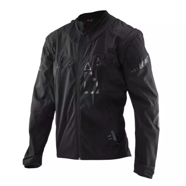 Leatt GPX 4.5 Enduro Off Road Green Lane Lite Jacket - Black