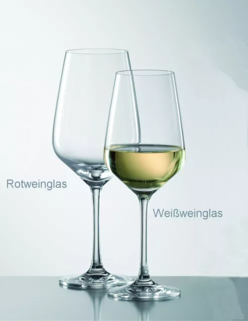 6 Weisswein-Gläser SCHOTT ZWIESEL TASTE 8741/0  Wein-Glas 356 ml  KRISTALLGLAS