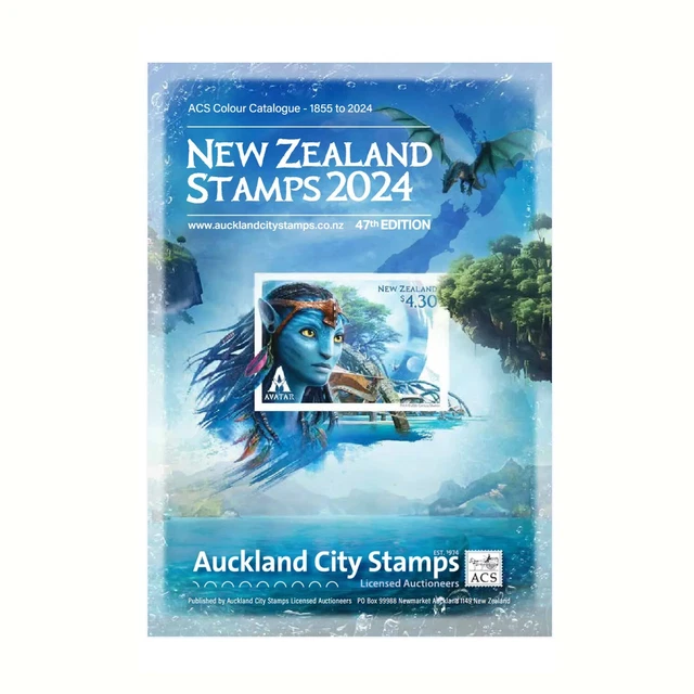 NEW ZEALAND 2024 Stamps Catalogue 47th Edition By ACS Full Colour 164