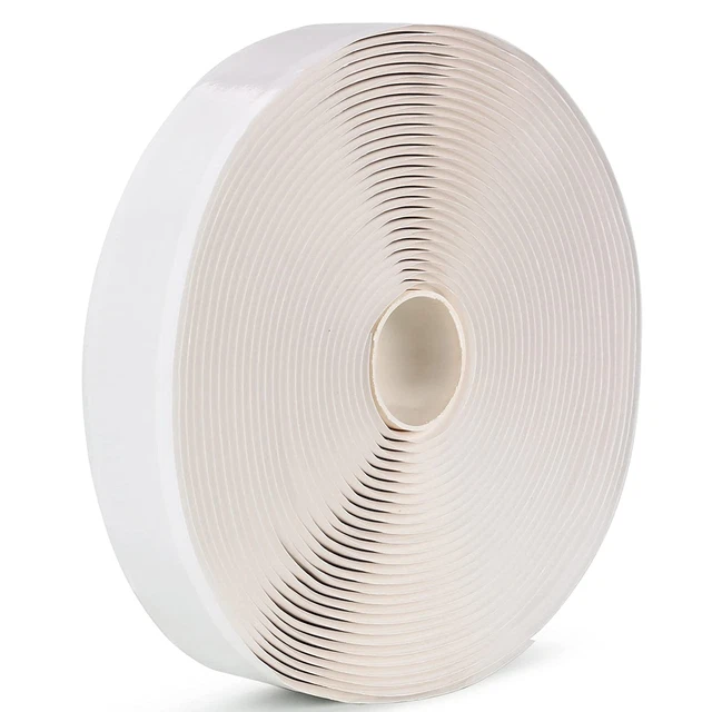 Butyl Seal Putty Tape White 2 Pack 1 Inch X 33 Feet Extra Thick For Leak Proof R