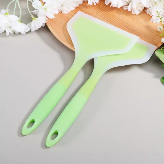 2 Pcs Cooking Spatula Shovels High Temperature Resistant Non-stick