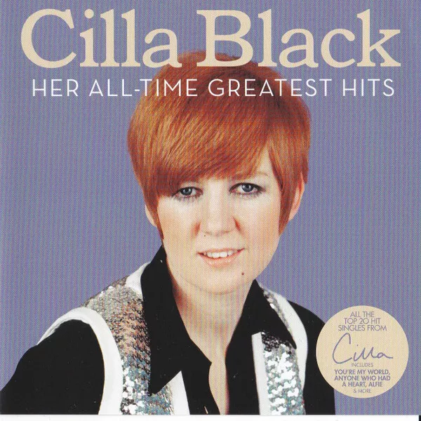 Cilla Black - Her All-Time Greatest Hits (CD, Comp, RM)