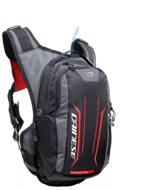 Sac à Dos Moto Dainese Alligator Backpack Adventure Avec Sac D'Eau 2L Noir