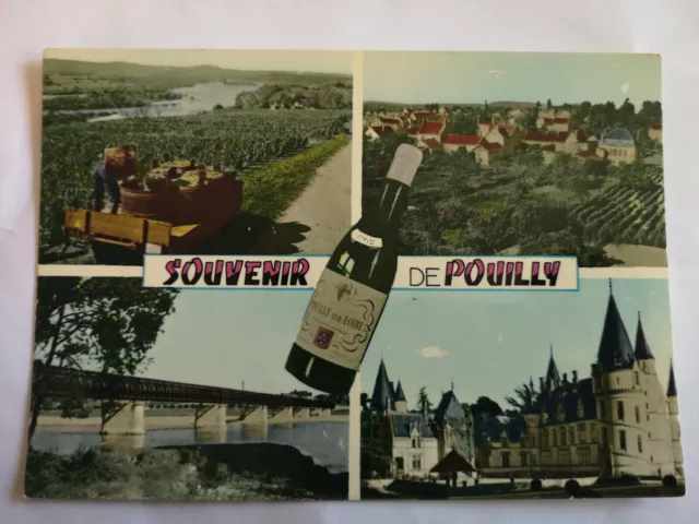 CPM Souvenir de POUILLY-sur-Loire multi-vues  dept-58