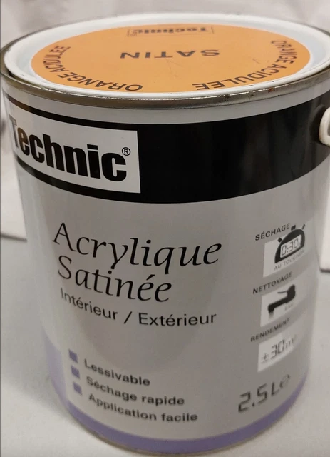 Acrilico Satinata Arancione Tart Int. / Est Technic 2.5l