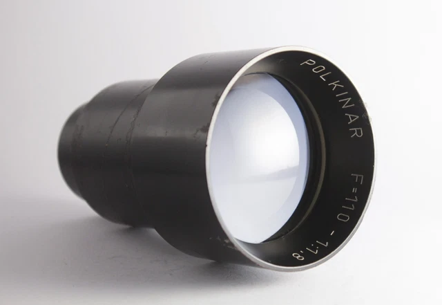 rare L.Z.K. Polkinar F/1,8 110mm fast Projection Lens bokeh please read