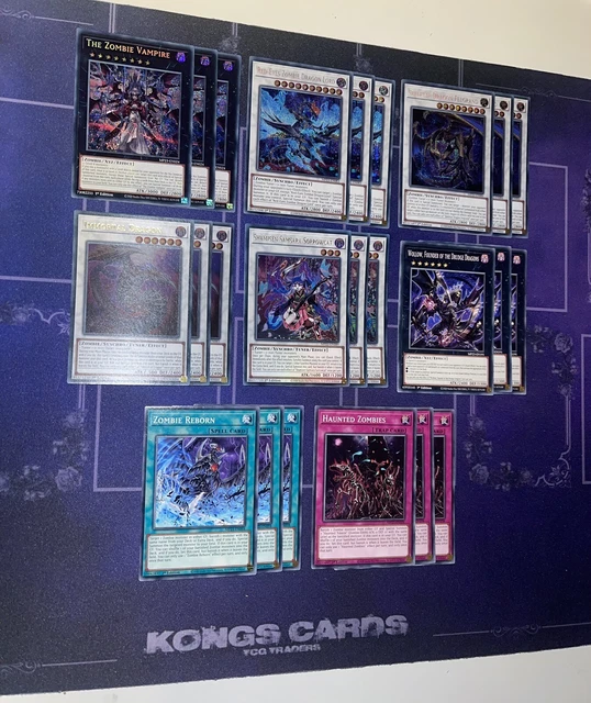 Yu-Gi-Oh! Zombie Vampire MP23-EN024 – Prismatic Secret Rare 1st Edition Sammelkarte