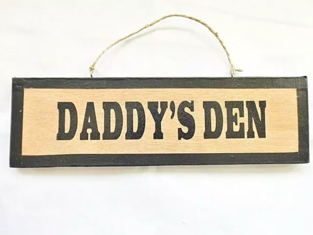 Office Den Room Door Sign Wall Plaque Home Decor Personalised Gift Idea For Him