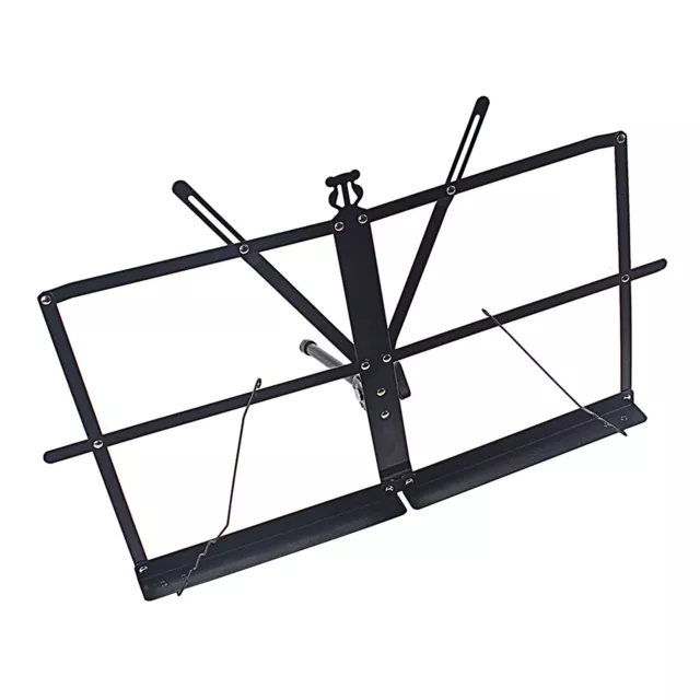 Foldable Tabletop Music Stand Metal Sheet Folding