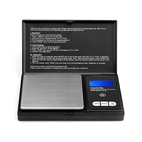 Balance de Poche - 200g x 001g Balance de Précision Balance de Cuisine Balanc...