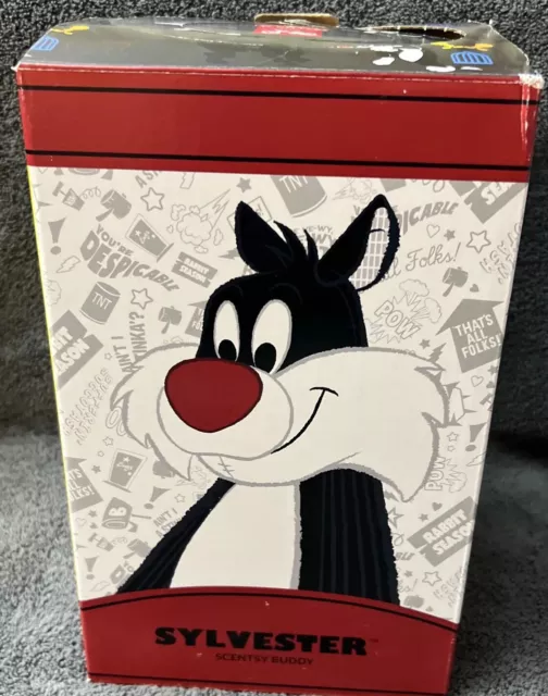 Scentsy Buddy Looney Tunes Sylvester Cat Plush Stuffed Toy w/Scent Pack WB