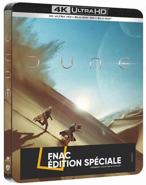 COFFRET DUNE STEELBOOK Bluray 4K Ultra HD 3D Edition Collector limitée Fnac EUR 110,00