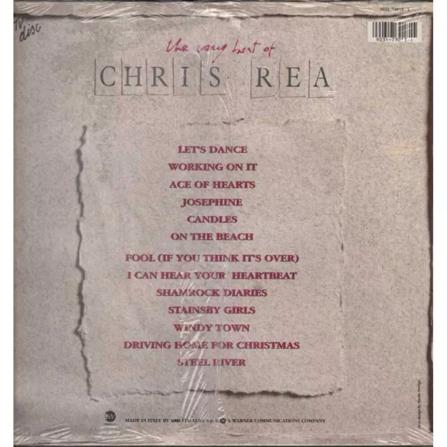 Chris Rea Lp Vinile The Very Best Of / EastWest 9031 73018-1 Sigillato 2