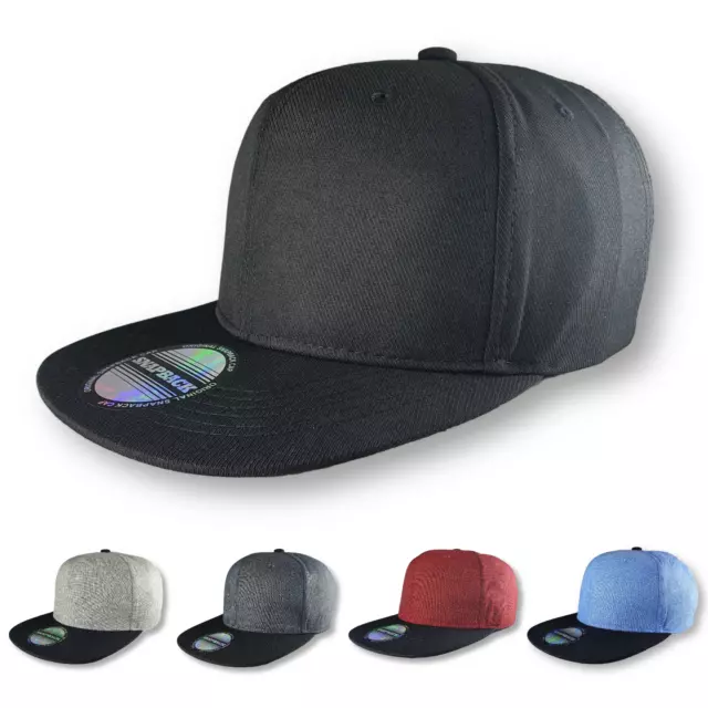 Fashion Trucker Cap Unisex Adjustable Baseball Hat Adult Plain Various Colors