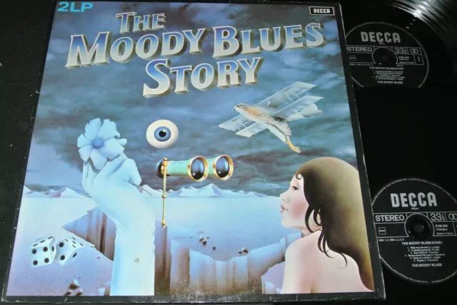THE MOODY BLUES Story / French DLP black Label DECCA 6641913
