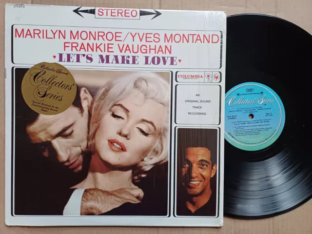 LP MARILYN MONROE /Yves Montand ~ Let's Make Love 1973 EX/EX Soundtrack Columbia