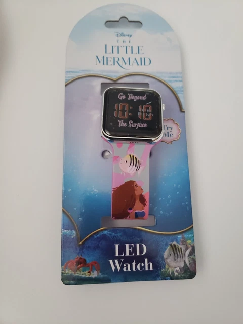 Disney The Little Mermaid Led Watch "Go Beyond The Surface " New