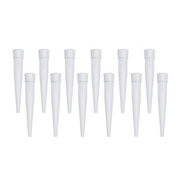 50pcs Silicone Sealant Nozzles Essential for Gap Repair and Wall Tile Projects