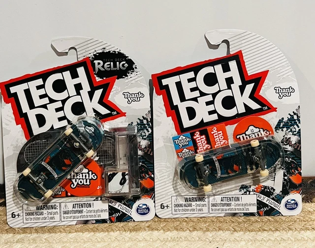 TECH DECK RELIC Series ULTRA RARE THANK YOU Torey Pudwill Fingerboard