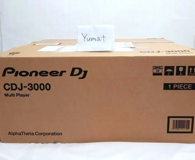 In Stock Pioneer DJ CDJ-3000 Multi Player Professional Flagship AC100V New