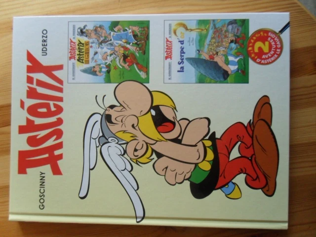 BD DOUBLE ASTERIX Astérix le gaulois / La serpe d'or éd france loisirs