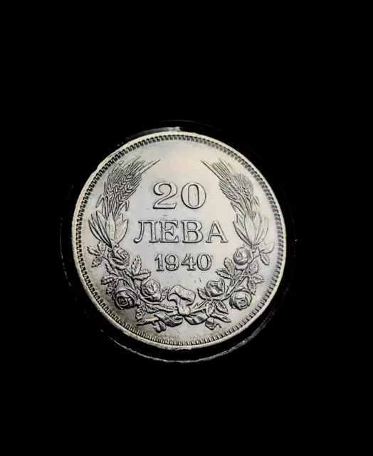 Bulgaria 20 leva 1940, King Boris III,  #28