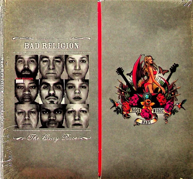 BAD RELIGION- The Gray Race CD (NEW Reissue 2007 +1 Bonus Track) PUNK 1996 Album