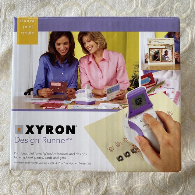 NEW Xyron Design Disc Maker FOR XYRON DESIGN RUNNER 48371 NEW SEALED