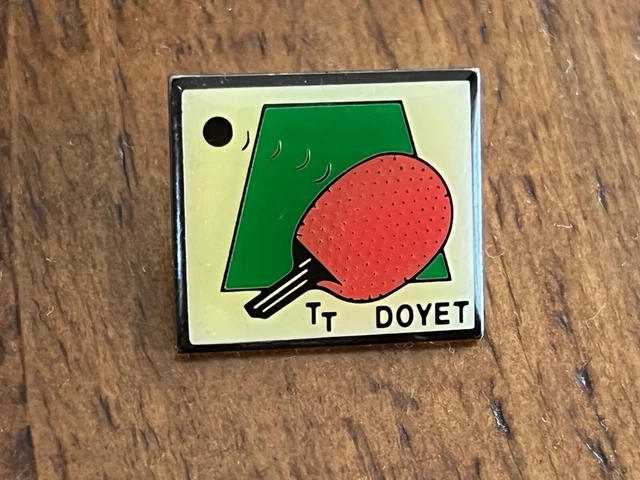 Pin's Rare - Sport Tennis De Table (Ping Pong) - Radhingem En Weppes 59