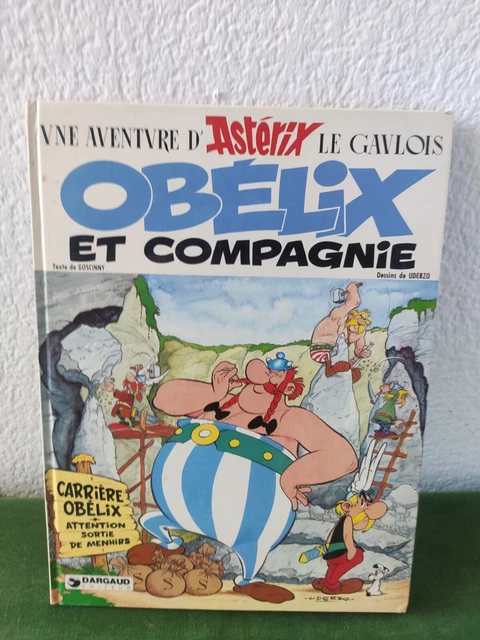 Bd Astérix et Obélix et compagnie EO 1976 Goscinny et Uderzo