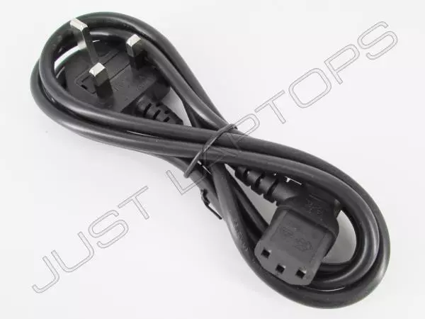 New 1.5M C13 IEC Kettle Right Angled Connector Mains Lead Power Cable UK Plug