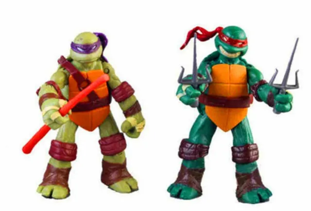 Teenage Mutant Ninja Turtles Classic Collection TMNT 4 Pc Action Figures Toys 3